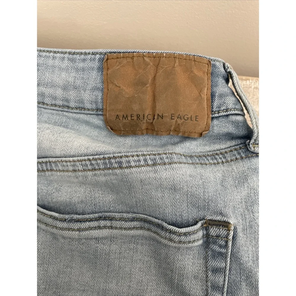 American Eagle Air Flex  Jeans‎ 28x28 Light Skinny Ripped Men's Jeans